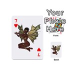 Faerie Nymph Fairy with outreaching hands Playing Cards 54 Designs (Mini) Front - Heart7