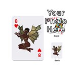 Faerie Nymph Fairy with outreaching hands Playing Cards 54 Designs (Mini) Front - Heart8