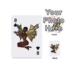 Faerie Nymph Fairy with outreaching hands Playing Cards 54 Designs (Mini) Front - Spade8