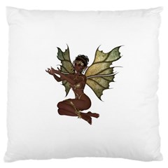 Faerie Nymph Fairy With Outreaching Hands Large Cushion Case (single Sided) 