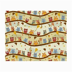 Autumn Owls Glasses Cloth (small)