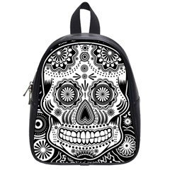 Skull School Bag (small) by Ancello