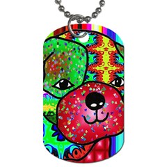 Pug Dog Tag (one Sided) by Siebenhuehner