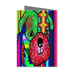 Pug Mini Greeting Card (8 Pack) by Siebenhuehner