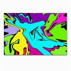 Abstract Postcard 4 x 6  (10 Pack) by Siebenhuehner