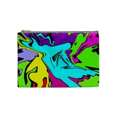 Abstract Cosmetic Bag (medium) by Siebenhuehner