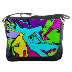 Abstract Messenger Bag by Siebenhuehner