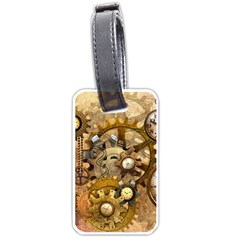 Steampunk Luggage Tag (one Side)