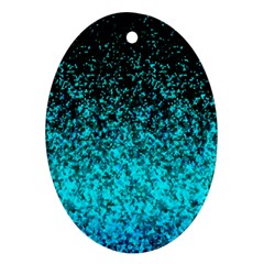 Glitter Dust 1 Oval Ornament by MedusArt