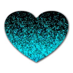Glitter Dust 1 Mouse Pad (heart) by MedusArt