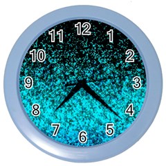 Glitter Dust 1 Wall Clock (color) by MedusArt