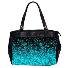 Glitter Dust 1 Oversize Office Handbag (two Sides) by MedusArt