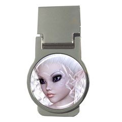 Fairy Elfin Elf Nymph Faerie Money Clip (round)