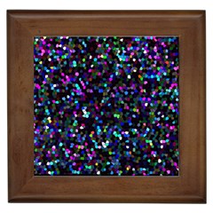 Glitter 1 Framed Ceramic Tile