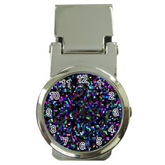 Glitter 1 Money Clip With Watch