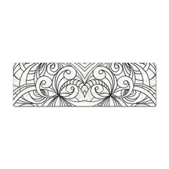 Drawing Floral Doodle 1 Bumper Sticker by MedusArt