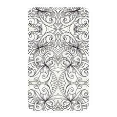 Drawing Floral Doodle 1 Memory Card Reader (rectangular) by MedusArt