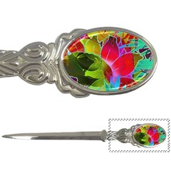 Floral Abstract 1 Letter Opener by MedusArt