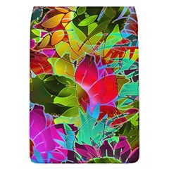 Floral Abstract 1 Removable Flap Cover (large) by MedusArt