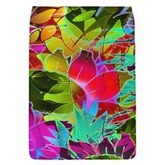 Floral Abstract 1 Removable Flap Cover (small) by MedusArt
