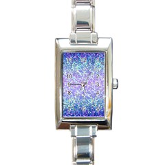 Glitter2 Rectangular Italian Charm Watch by MedusArt