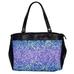 Glitter2 Oversize Office Handbag (one Side) by MedusArt