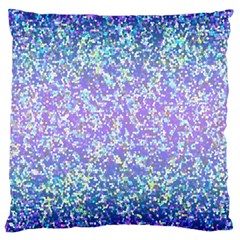 Glitter2 Large Cushion Case (single Sided) 