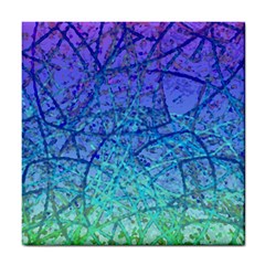 Grunge Art Abstract G57 Tile Coaster by MedusArt