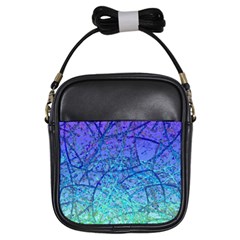 Grunge Art Abstract G57 Girls Sling Bag by MedusArt