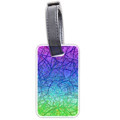 Grunge Art Abstract G57 Luggage Tag (one Side) by MedusArt