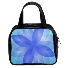 Abstract Lotus Flower 1 Classic Handbag (two Sides) by MedusArt