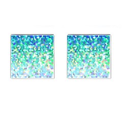 Mosaic Sparkley 1 Cufflinks (square)