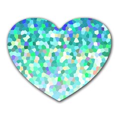 Mosaic Sparkley 1 Mouse Pad (heart)