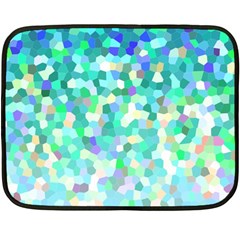 Mosaic Sparkley 1 Mini Fleece Blanket (two Sided) by MedusArt