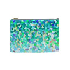 Mosaic Sparkley 1 Cosmetic Bag (medium) by MedusArt