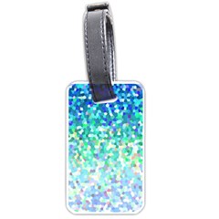 Mosaic Sparkley 1 Luggage Tag (one Side) by MedusArt