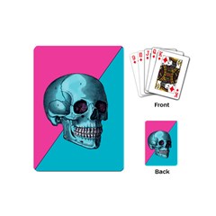 Funky Skull Playing Cards (mini) by carenvcreative