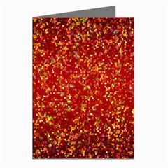 Glitter 3 Greeting Card (8 Pack) by MedusArt