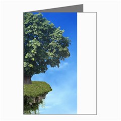 Floating Island Greeting Card (8 Pack)