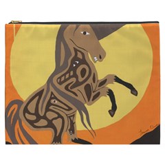 Embracing The Moon Cosmetic Bag (xxxl) by twoaboriginalart