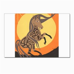 Embracing The Moon Copy Postcards 5  X 7  (10 Pack) by twoaboriginalart