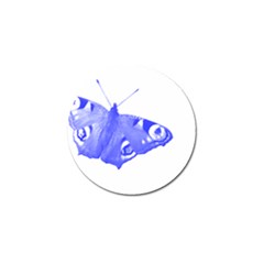  Decorative Blue Butterfly Golf Ball Marker by Colorfulart23