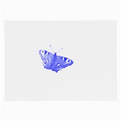  Decorative Blue Butterfly Glasses Cloth (large) by Colorfulart23
