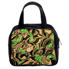 Retro Swirl Classic Handbag (two Sides)