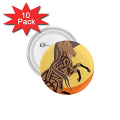 Embracing The Moon 1 75  Button (10 Pack) by twoaboriginalart