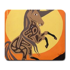 Embracing The Moon Large Mouse Pad (rectangle) by twoaboriginalart