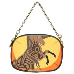 Embracing The Moon Chain Purse (two Sided)  by twoaboriginalart