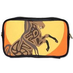 Embracing The Moon Travel Toiletry Bag (one Side) by twoaboriginalart