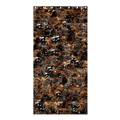 Wild Animals Shower Curtain 36  X 72  (stall)