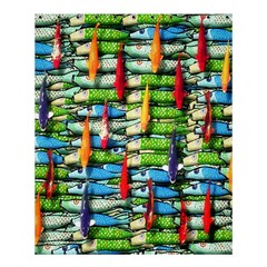 Tiny Fish Shower Curtain 60  X 72  (medium)